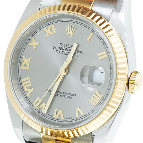 rolex oyster perpetual datejust roman numerals|pre owned rolex datejust 41.